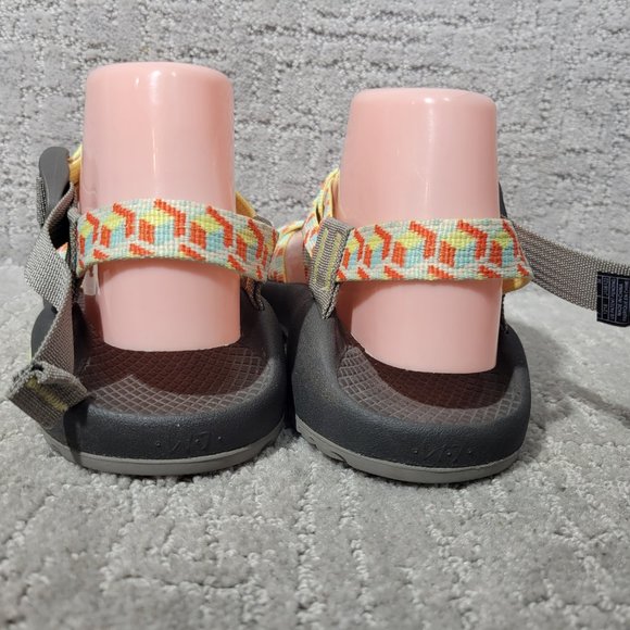 Chaco ZX/2 Women's Size US 7 Classic Prism Yellow Sport Adjustable Sandals.  NEW - Picture 10 of 12
